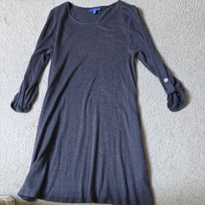 Elegant Gray Women's Dress